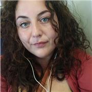 Studentessa di cinema da lezioni sulla fotografia e l'immagine